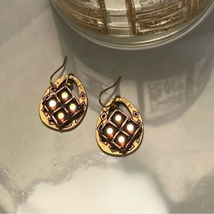 Chico’s Antique Style Crytal Drop Earrings